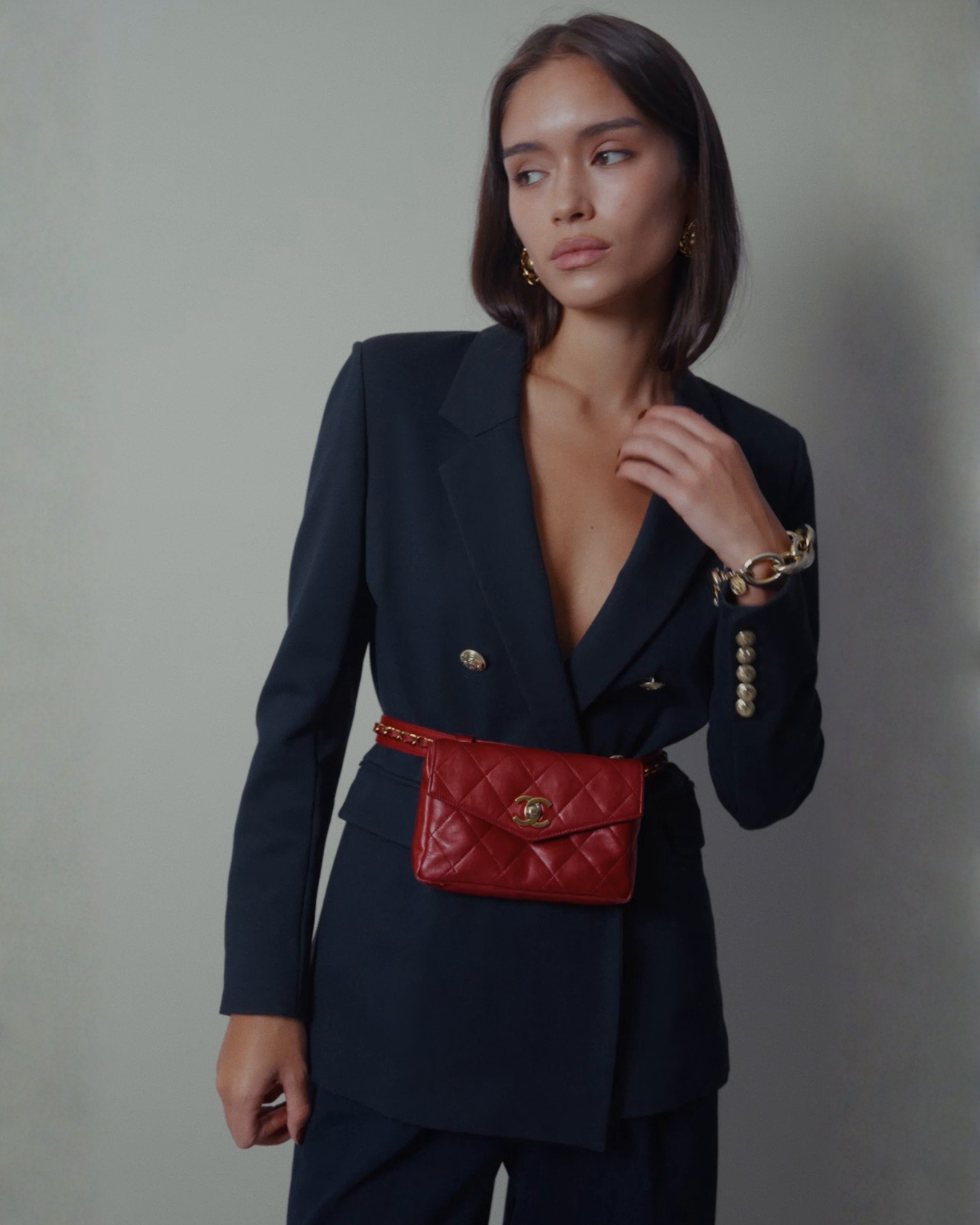 Katharine Double-Breasted Blazer