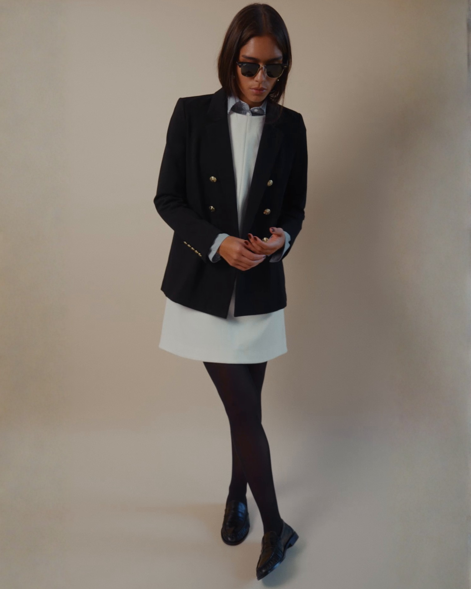 Katharine Double-Breasted Blazer