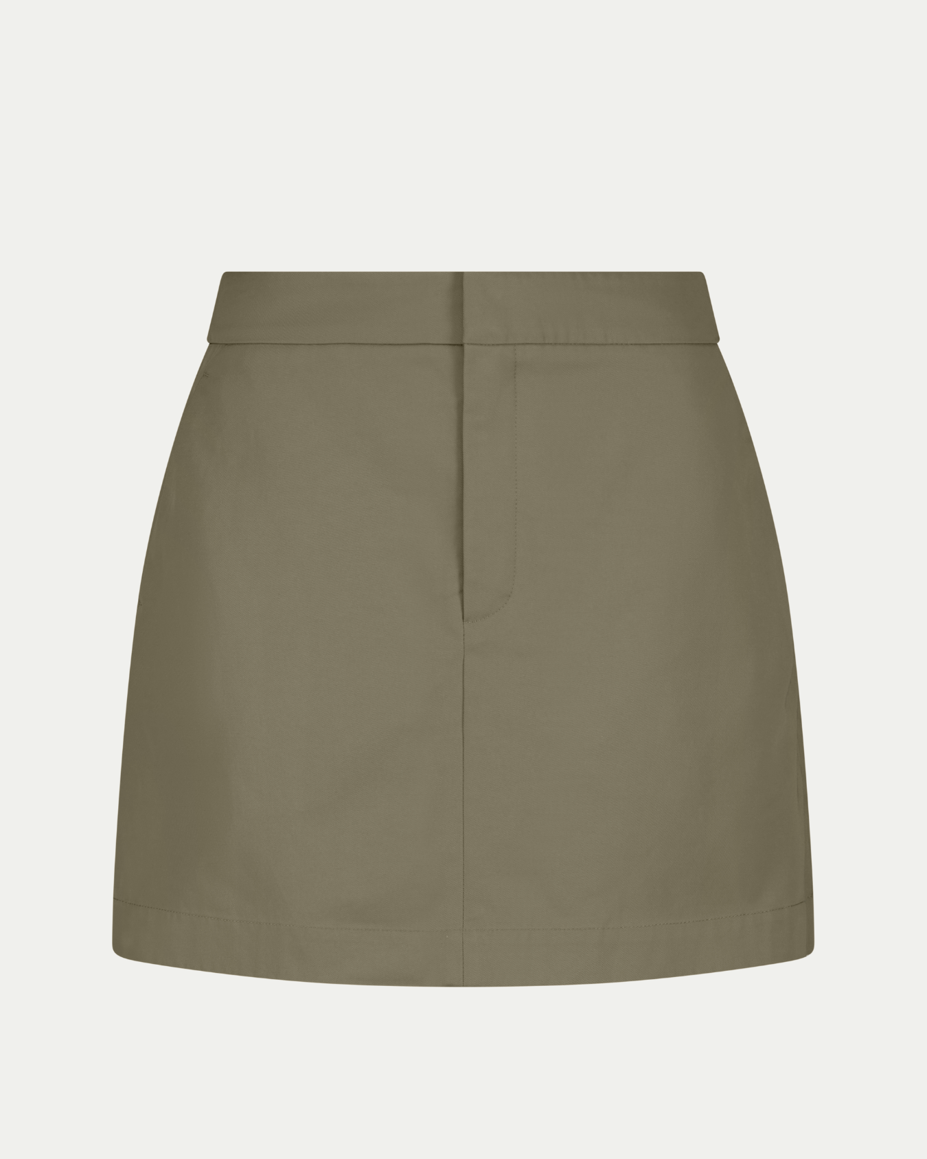 Mary Mini A-Line Skirt in Stone Sage – Classic Six