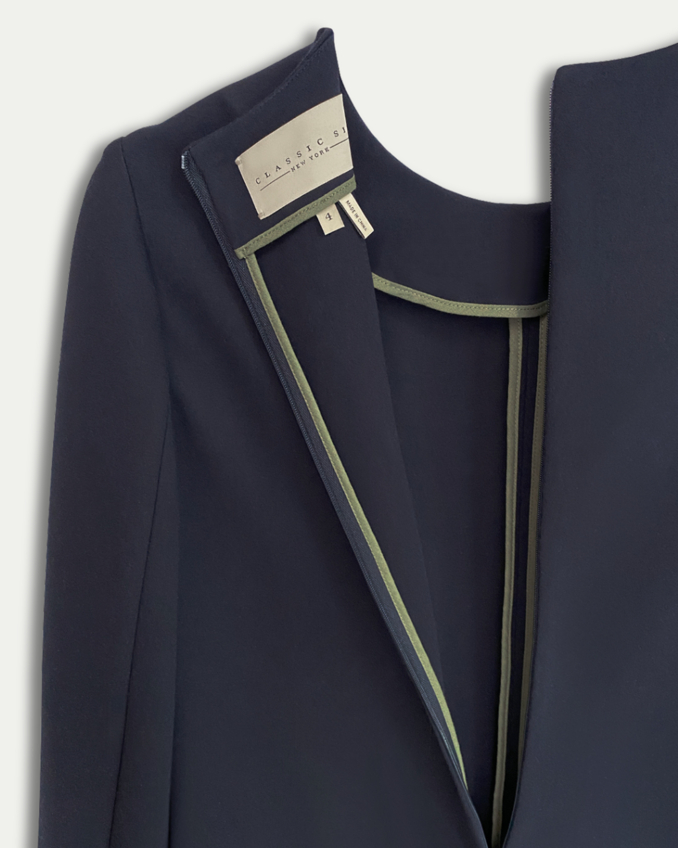 Twiggy Shift Dress in Navy