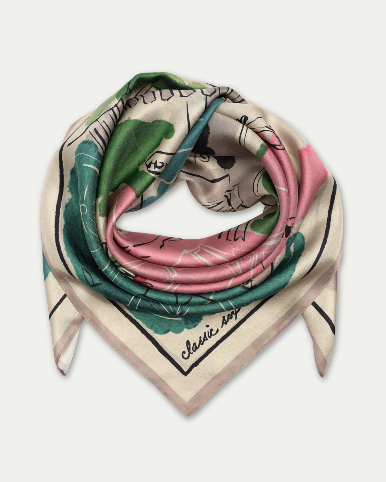 Elegant scarf from the Classic Six brand | Classic Six Elegant scarf from the Classic Six brand | Classic Six