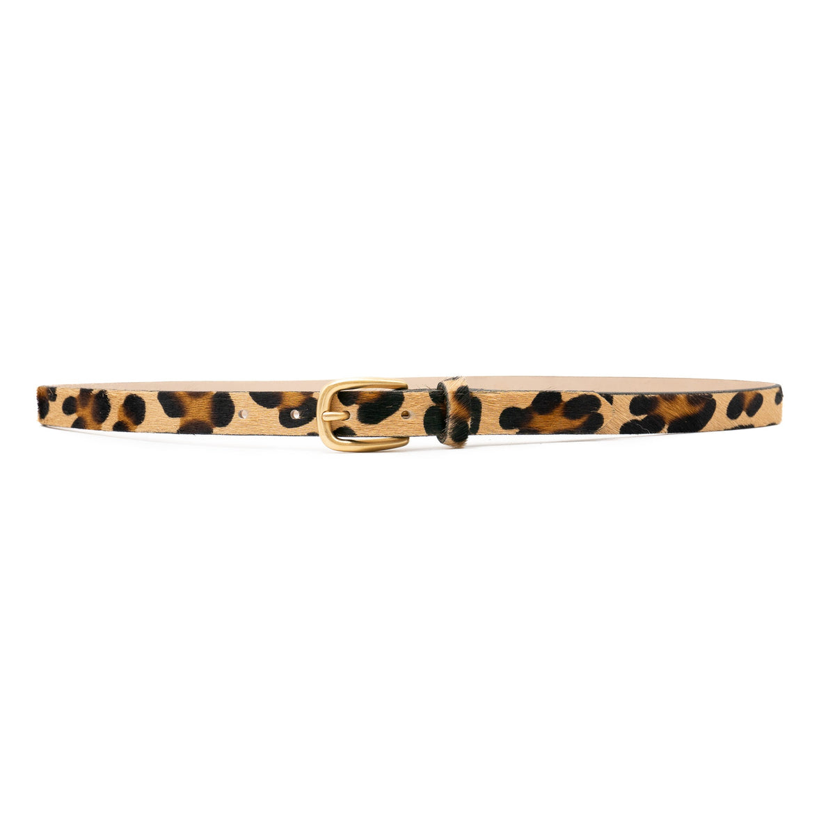 Sera Belt - Leopard Calf Hair