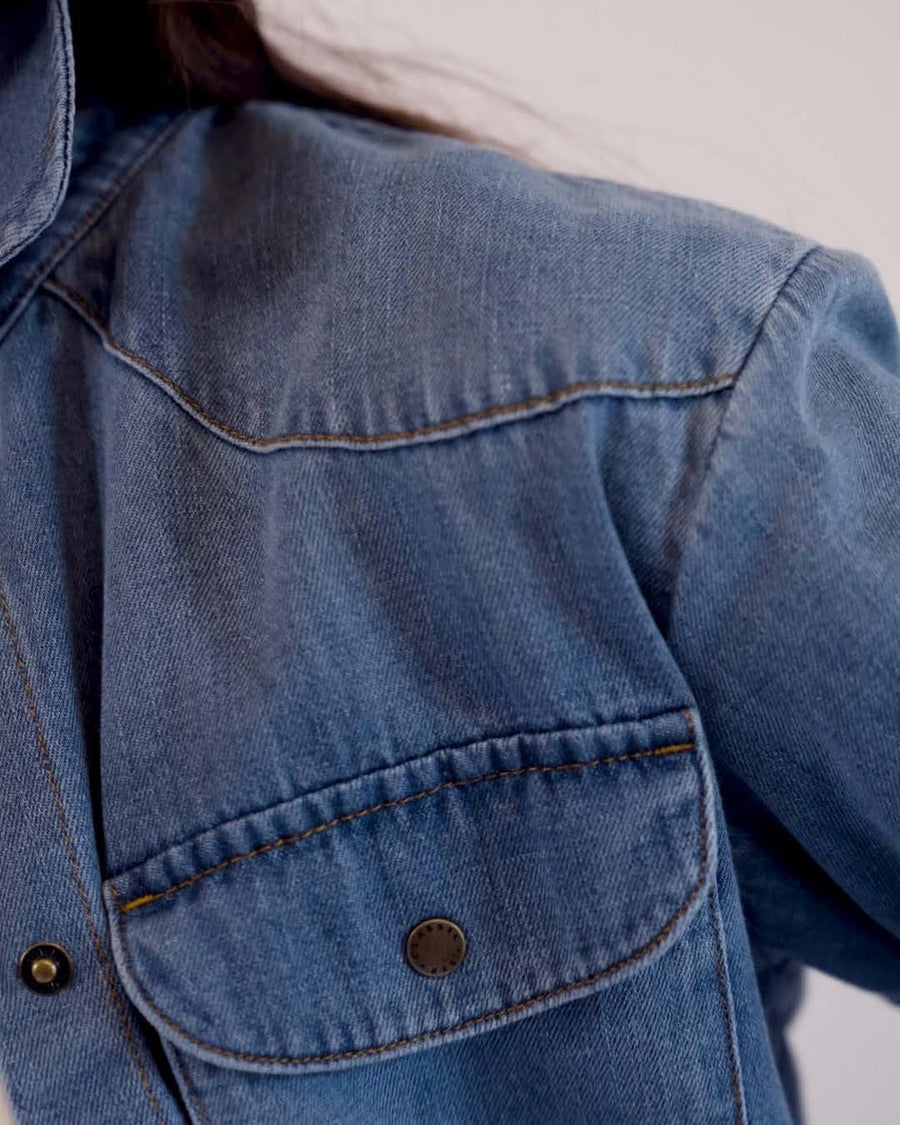 Farrah denim shirt 