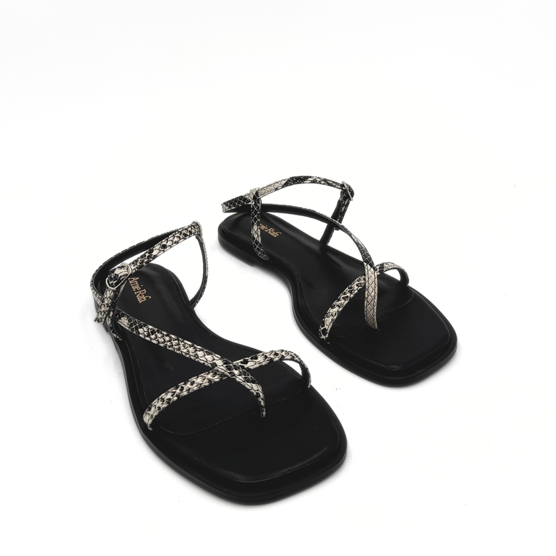 Maxy Asymmetric T-Strap Sandal
