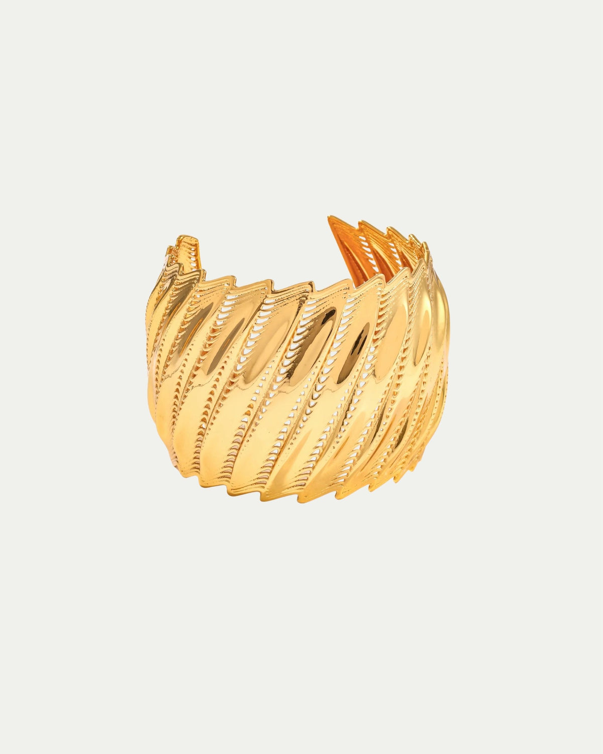 Flow Edgy Cuff Bracelet