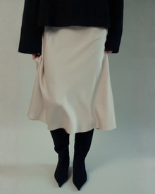 Kate Slip Skirt in Dusty Rose