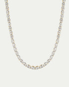 The Palais Tennis Necklace-Gold
