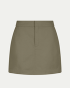 Mary Mini Skirt in Stone Sage