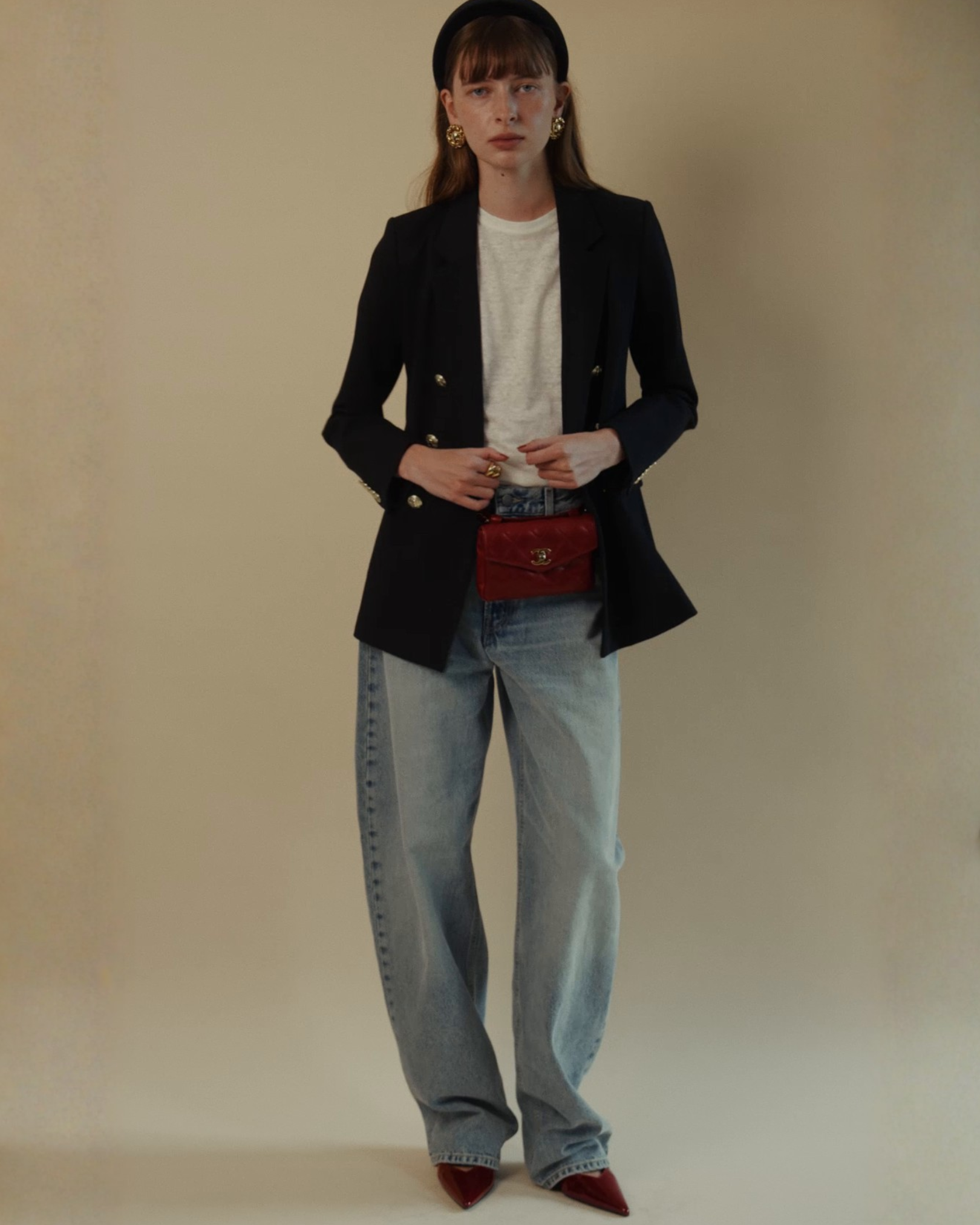 James Linen Crew-Neck Tee