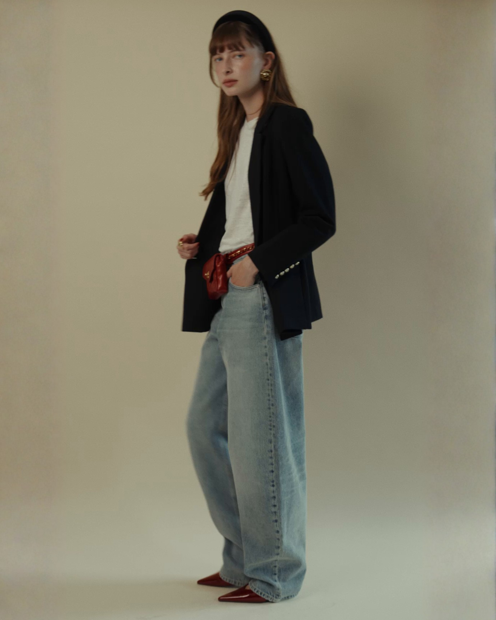 James Linen Crew-Neck Tee