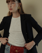 James Linen Crew-Neck Tee