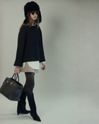 Mary Mini Skirt in Stone Sage