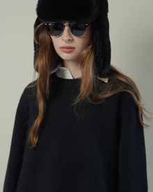 Gloria Convertible Sweater in Black