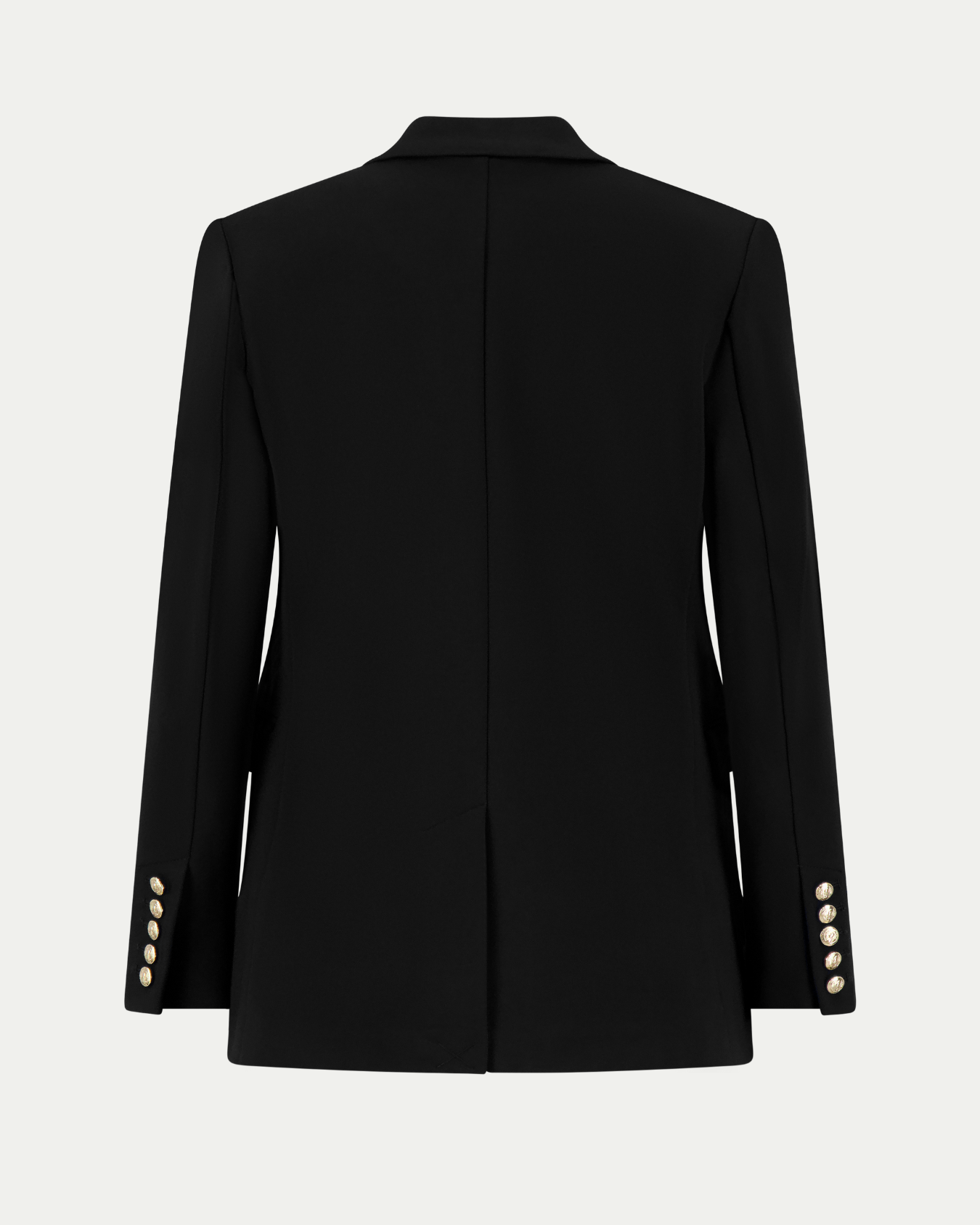 Katharine Double-Breasted Blazer in Black