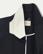 Katharine Double-Breasted Blazer in Black