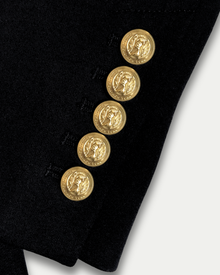 Katharine Double-Breasted Blazer in Black