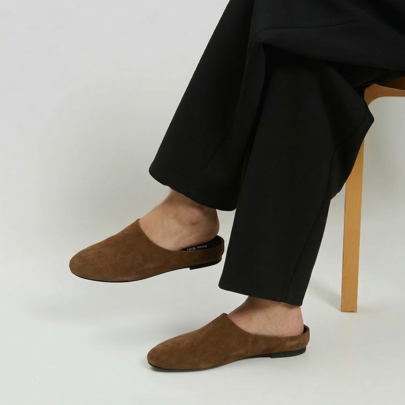 Blade Suede Mules