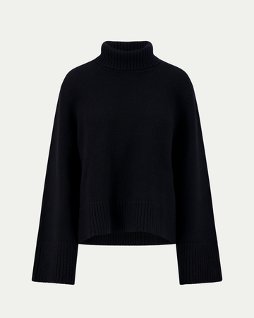 Gloria Convertible Sweater in Black