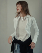 James Linen Crew-Neck Tee