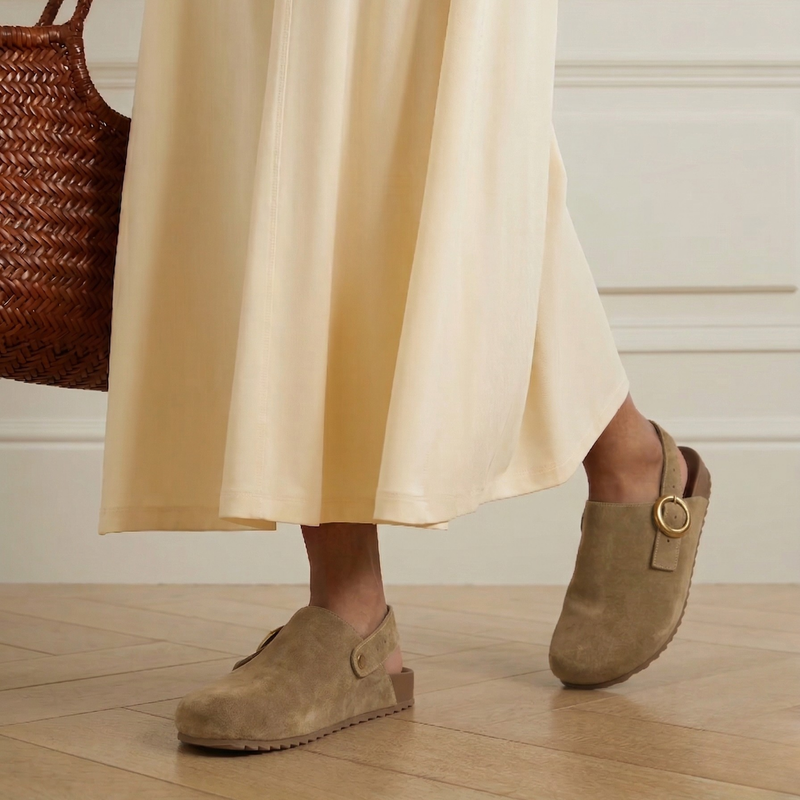 Toni Suede Clogs