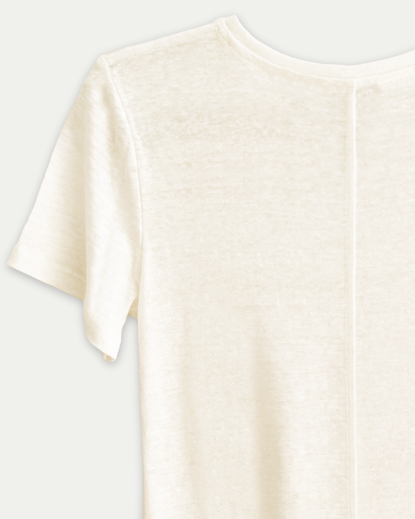 James Linen Crew-Neck Tee