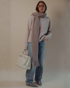 Cary Crew-Neck Sweater in Taupe