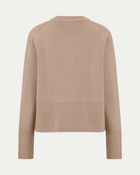 Cary Crew-Neck Sweater in Taupe