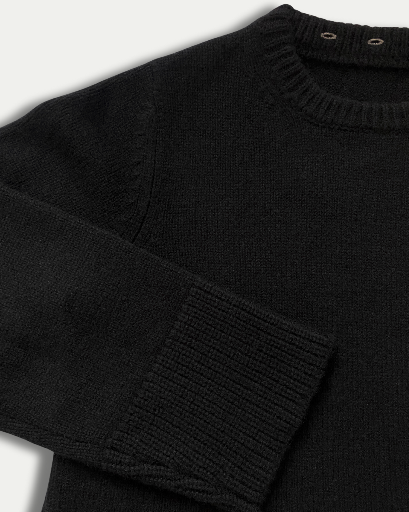Gloria Convertible Sweater in Black