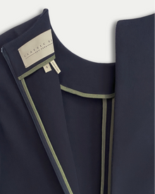 Twiggy Sleeveless Shift Dress in Navy