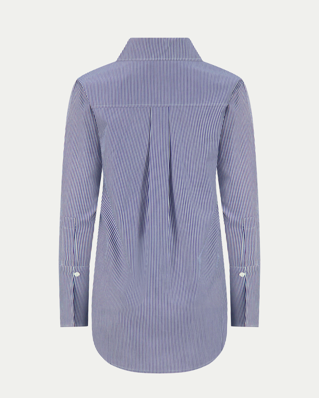 Donna Button-Down Shirt in Blue & White Stripe