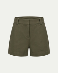 Lauren Shorts in Army Green - 0