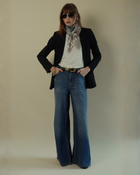 Katharine Double-Breasted Blazer in Black