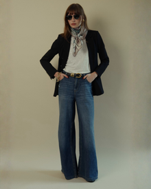 Katharine Double-Breasted Blazer in Black