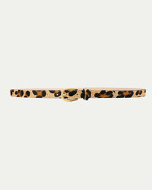 Sera Belt - Leopard Calf Hair