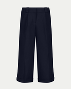 Beverly Wide-leg Pant in Navy