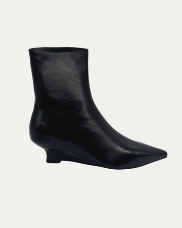 Jody Leather Wedge Boots