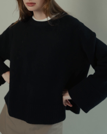 Gloria Convertible Sweater in Black
