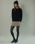 Mary Mini Skirt in Stone Sage