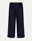 Beverly Wide-leg Pant in Navy