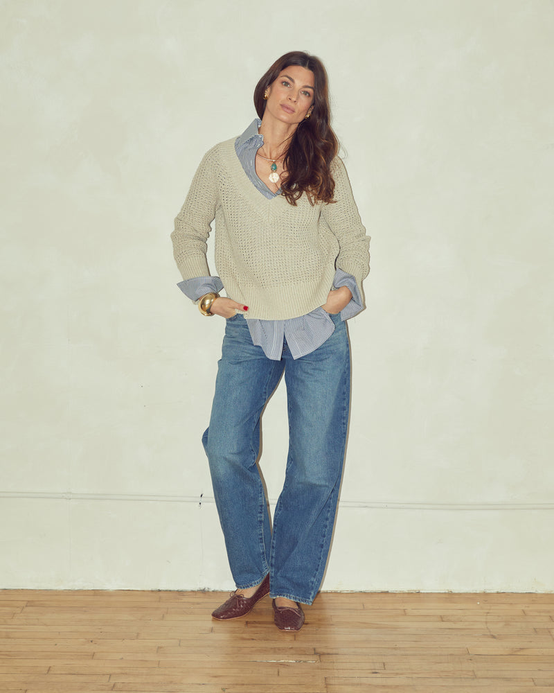 Brigitte Linen Sweater