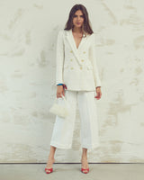 Katharine Blazer in Ivory Tweed