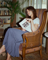 James Linen Scoop-Neck Tee