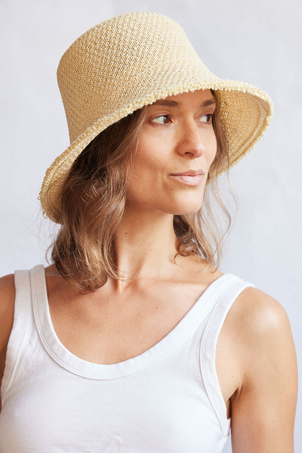 Penny Woven Bucket