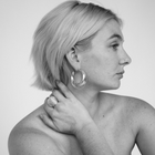 Flow Large Hoop Earrings