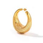 Flow Large Hoop Earrings