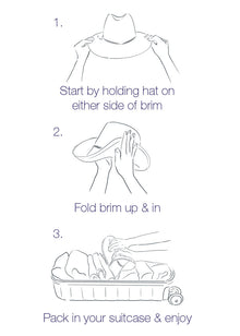 Packable Raffia Bucket Hat