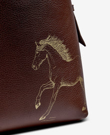 Graceful Horse Selena Bucket Bag