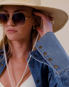 Baby Amalfi Tube Hoops- Gold (Ships Early May)