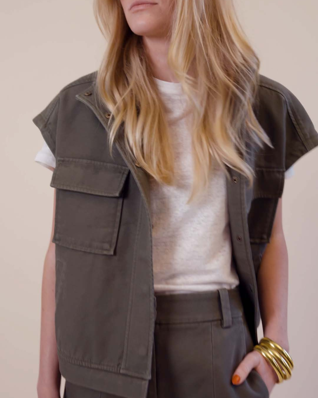 Lauren Shorts in Army Green | Classic Six