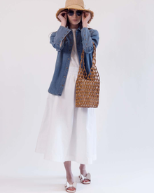 Packable Raffia Bucket Hat